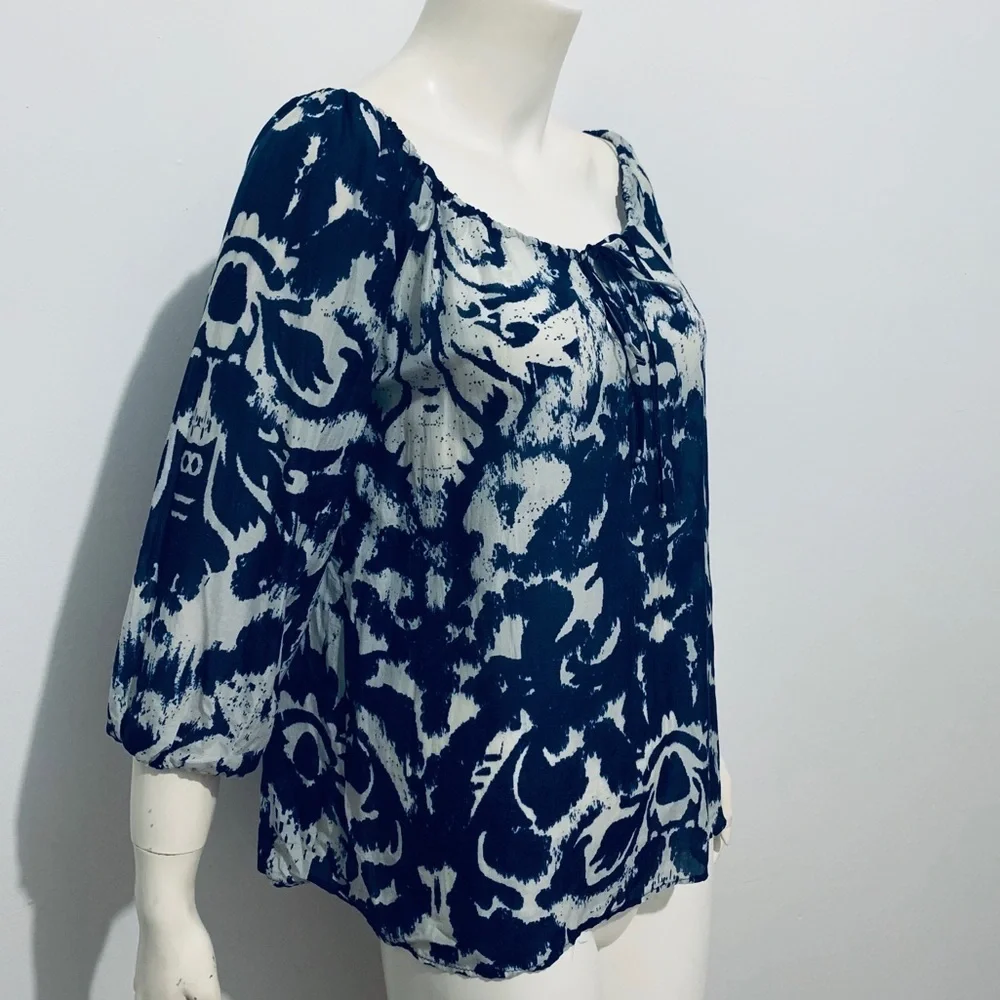 VELVET | by Graham & Spencer Designer Silk Blouse - Picture 4 of 8